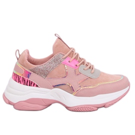 Pink HL-12 Pink sportssko lyserød