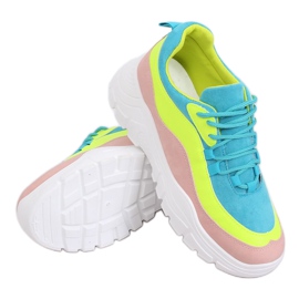 Flerfarvede sportssko 902-3 Pink flerfarvet