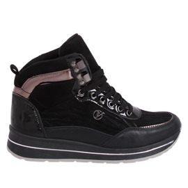 Sort JM6825R Negro high-top sportssko