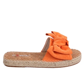 Orange JH115P Orange espadrilles hjemmesko