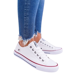 Kvinders sneakers Big Star Rubber Toe Hvid DD274336
