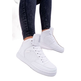 Hvide sneakers sko Big Star EE274210