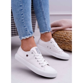 Hvide damesko sneakers Big Star V274869
