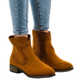22M brune cowboystøvler