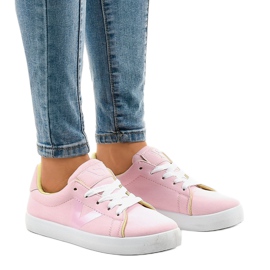 Pink klassiske damesneakers B845-20 lyserød