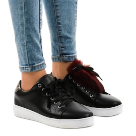 Klassiske sorte sneakers 68-41