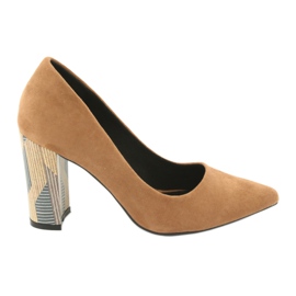 Suede Filippo 1103 pumper beige