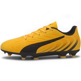 Fodboldstøvler Puma One 20.4 Fg Ag Jr 105840 01 gul