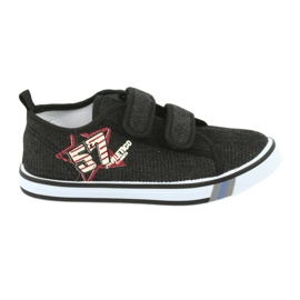 Velcro sneakers Atletico jeans sort