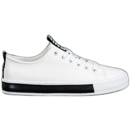 Bestelle Fine sports sneakers hvid sort