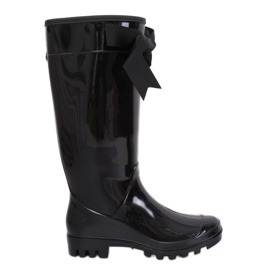 Sort dame galoshes 812-10 Sort gul
