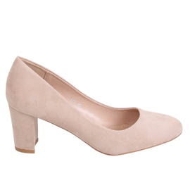 Beige høje hæle 535 Beige