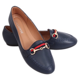 Loafers marineblå 9F177 DK.BLUE marine blå
