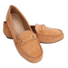 Kvinders loafers camel 22-7 Camel brun