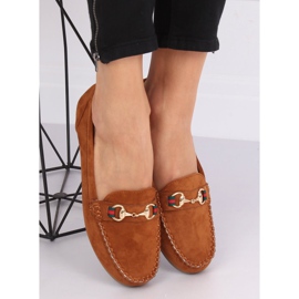 Loafers til kvinder camel CH-1M16 Camel brun