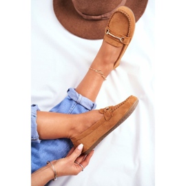 BUGO Brune kvinders ruskind loafers 99-01A