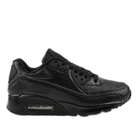 Sorte sportssko sneakers FXZ81-4