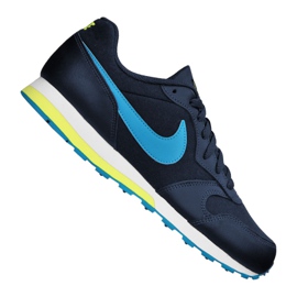 Nike Md Runner 2 Gs Jr 807316-415 sko marine blå