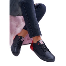 Cross Jeans Sorte damesko EE2R4019C rød