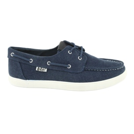 Lee Cooper mænds loafers GC008Q-01 marineblå