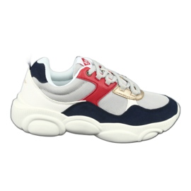 Lee Cooper Kvinders sportssko 1275 grå/flerfarvet