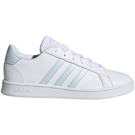 Sko adidas Grand Court K Jr EG1994 hvid blå