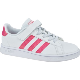 Adidas Grand Court K Jr EG3811 sko hvid