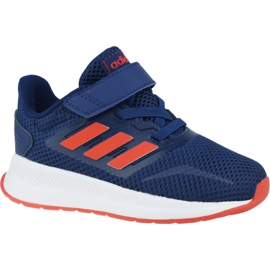 Adidas Runfalcon Jr EG2226 sko marine blå