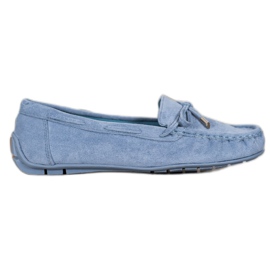 Seastar Klassiske loafers med sløjfe blå