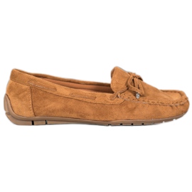 Seastar Klassiske loafers med sløjfe brun