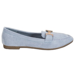 Bestelle Elegante blå loafers