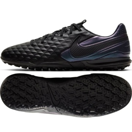 Nike Tiempo Legend 8 Pro Tf M AT6136-010 fodboldstøvler sort sort