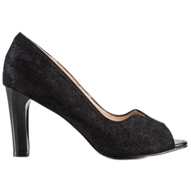 Open Toe VINCEZA pumper sort