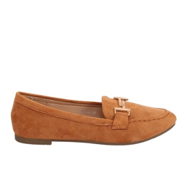 Kvinders loafers camel 99-13A Camel brun