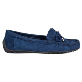 Seastar Klassiske loafers med sløjfe blå