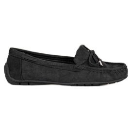 Seastar Klassiske loafers med sløjfe sort