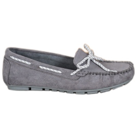 Casual VINCEZA loafers grå