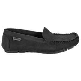 Klassiske VINCEZA loafers sort