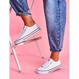 EVE Hvide sneakers til kvinder 8SP30-4723