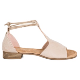 Bindede VINCEZA sandaler brun