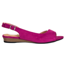 Komfortable VINCEZA ruskindsko violet