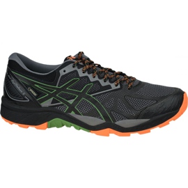 Asics Gel-FujiTrabuco 6 G-TX M T7F0N-020 sko sort grå