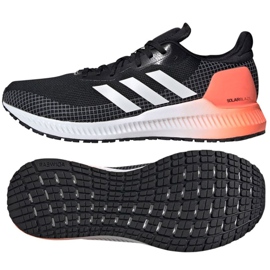 Adidas Solar Blaze M EE4228 sko hvid sort orange