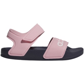 Adidas Adilette Sandal K Jr G26876 sandaler lyserød