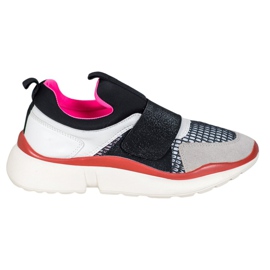 Sweet Shoes Lette sportssko med velcro flerfarvet