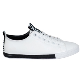 SHELOVET Sneakers Med Eco Leather Nice hvid