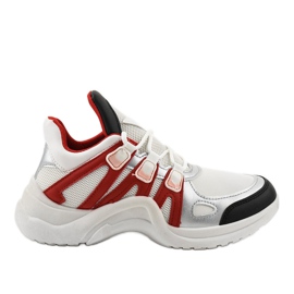 Hvide sportssko sneakers D1902-35