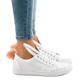 Hvide sneakers kaniner R110