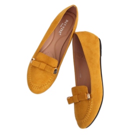 Dame loafers honning 2S2018-27 Gul