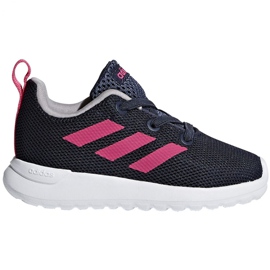 Sko adidas Lite Racer Cln K Jr BB7053 marine blå lyserød